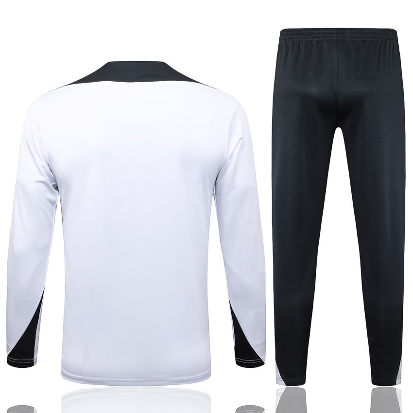 Survetement Chelsea Training Homme 2025 2026 Blanc Noir | Foot Sport