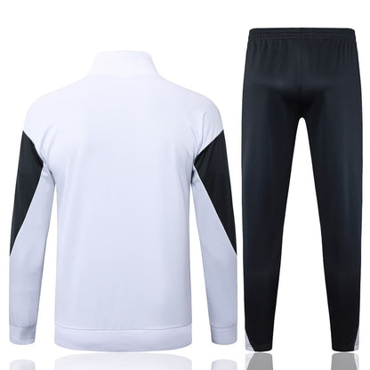 Survetement Chelsea Veste Homme/Enfant  2025 2026 Blanc Noir | Foot Sport