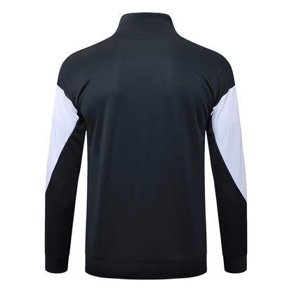 Survetement Chelsea Veste Homme/Enfant  2025 2026 Noir Blanc | Foot Sport