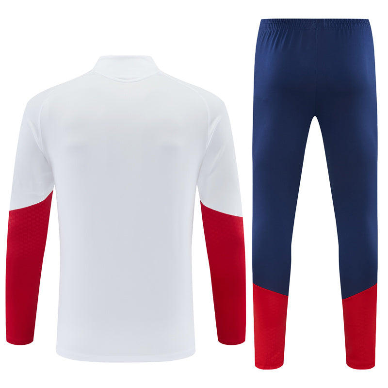 Survetement-Espagne-Training-Homme-Enfant-2026-2027-2-Etoiles-Blanc-2