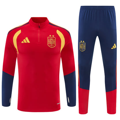 Survetement-Espagne-Training-Homme-Enfant-2026-2027-2-Etoiles-Rouge-1