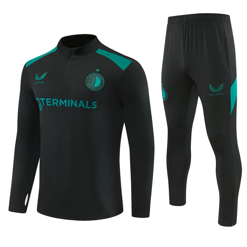 Survetement-Feyenoord-Training-Homme-Enfant-2026-2027-Noir-Vert-1