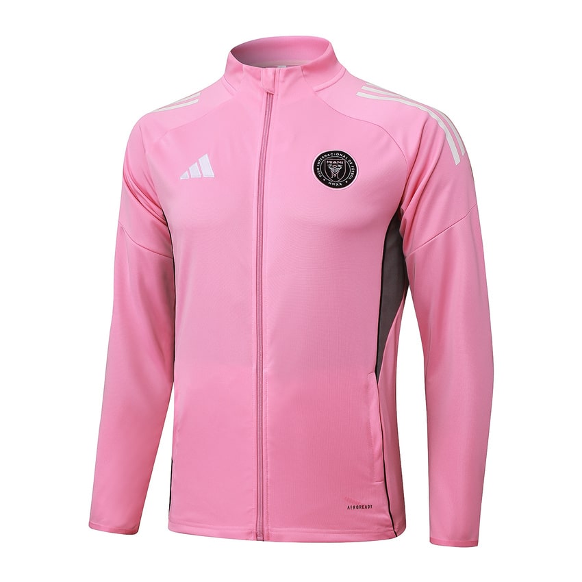 Survetement Inter Miami Veste Homme 2025 2026 Rose Clair | Foot Sport