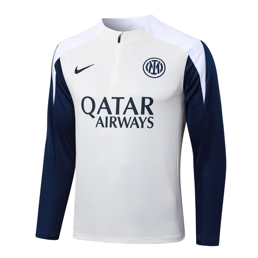 Conjunto de entrenamiento del Inter de Milán para hombre/niño 2025-2026, blanco y azul | Fútbol