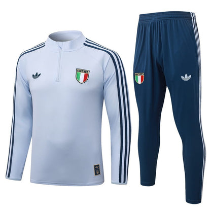 Survetement-Italie-Training-2026-2027-Blanc-Casse-1