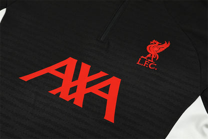 Survetement Liverpool Training Homme/Enfant 2025 2026 Noir | Foot Sport