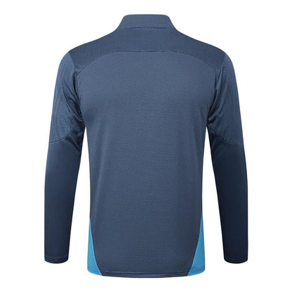 Survetement Manchester City Training Homme/Enfant 2024 2025 Bleu Foncé | Foot Sport