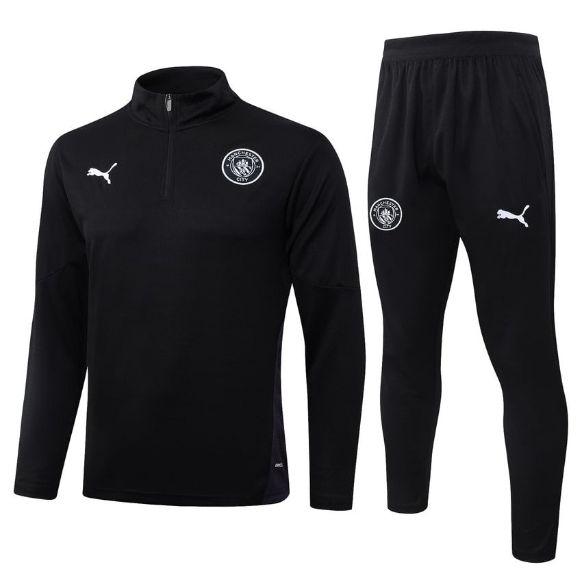 Manchester City Men's/Kids' Training Tracksuit 2025 2026 Dark