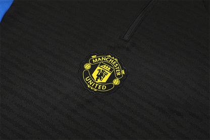 Survetement Manchester United Training Homme/Enfant 2025 2026 Noir | Foot Sport