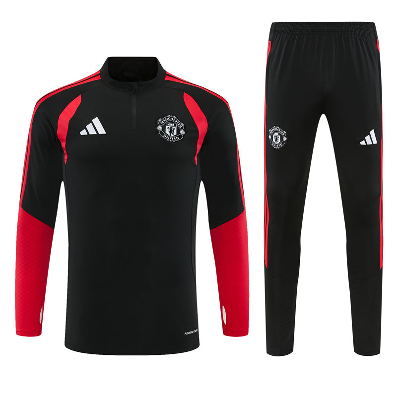 Survetement-Manchester-United-Training-Homme-Enfant-2026-2027-Noir-1