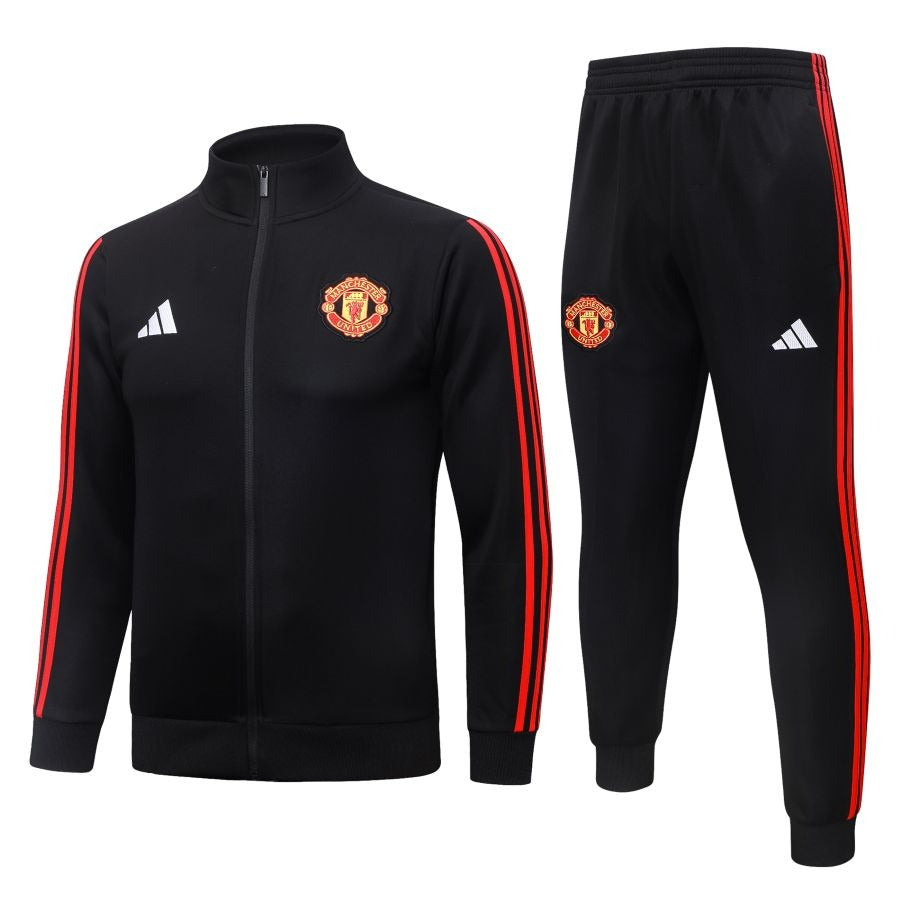 Survetement-Manchester-United-Veste-2026-2027-Noir-Rouge-1