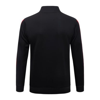 Survetement-Manchester-United-Veste-2026-2027-Noir-Rouge-3