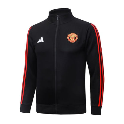 Survetement-Manchester-United-Veste-2026-2027-Noir-Rouge-4