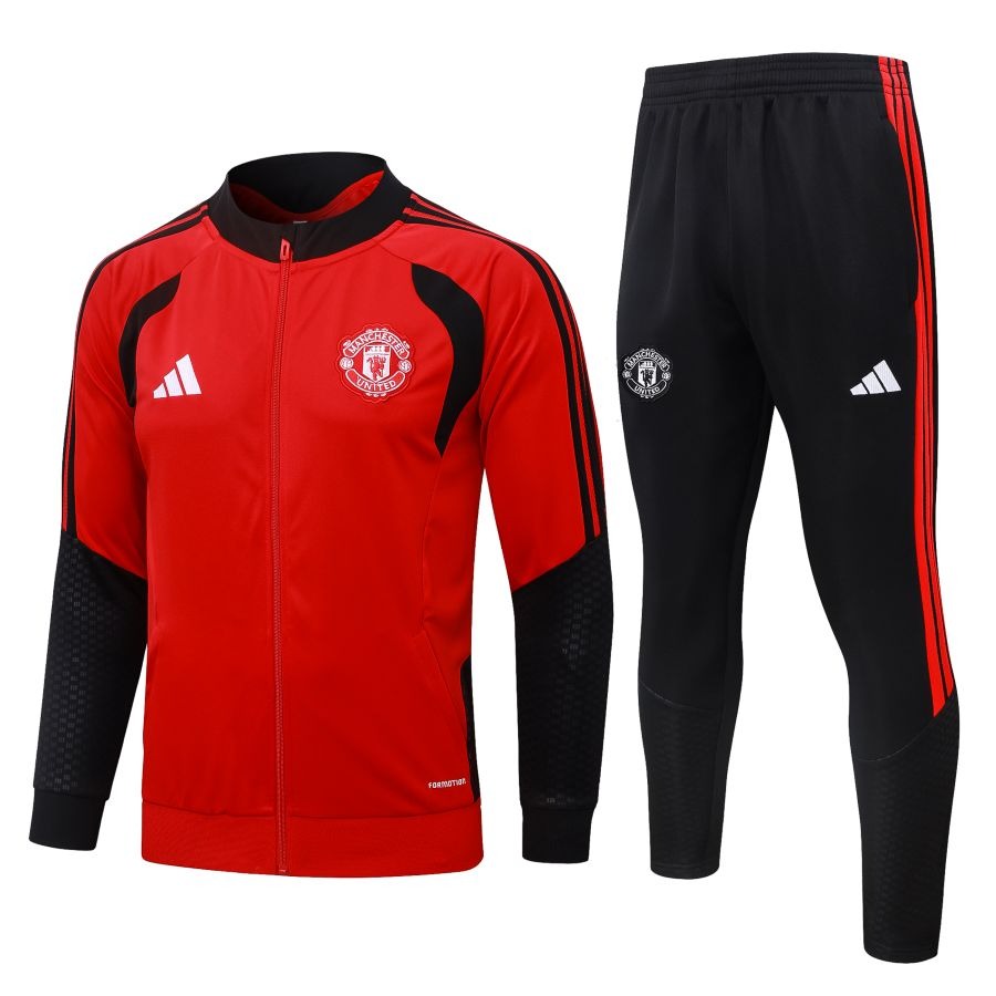Survetement-Manchester-United-Veste-2026-2027-Rouge-Noir-1