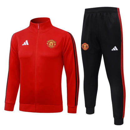 Survetement-Manchester-United-Veste-2026-2027-Rouge-Vif-1