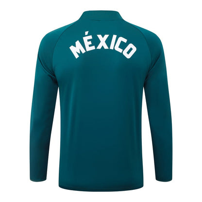 Survetement-Mexique-Training-2026-2027-Vert-Fonce-4