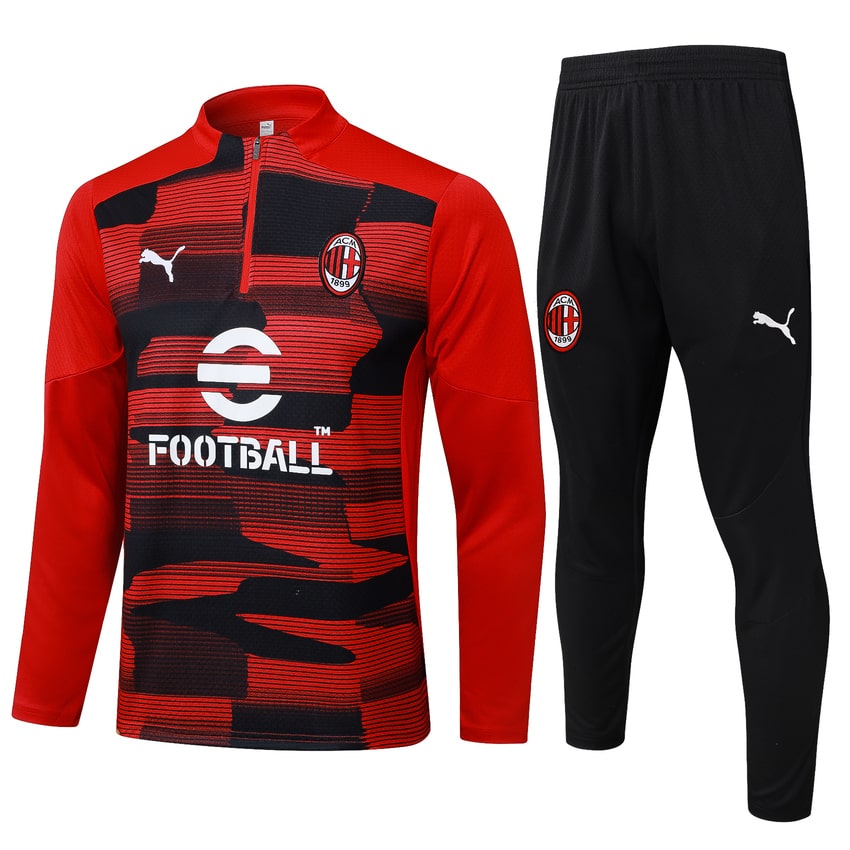 Survetement-Milan-AC-Training-2024-2025-Rouge