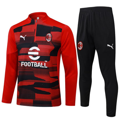 Survetement-Milan-AC-Training-2024-2025-Rouge