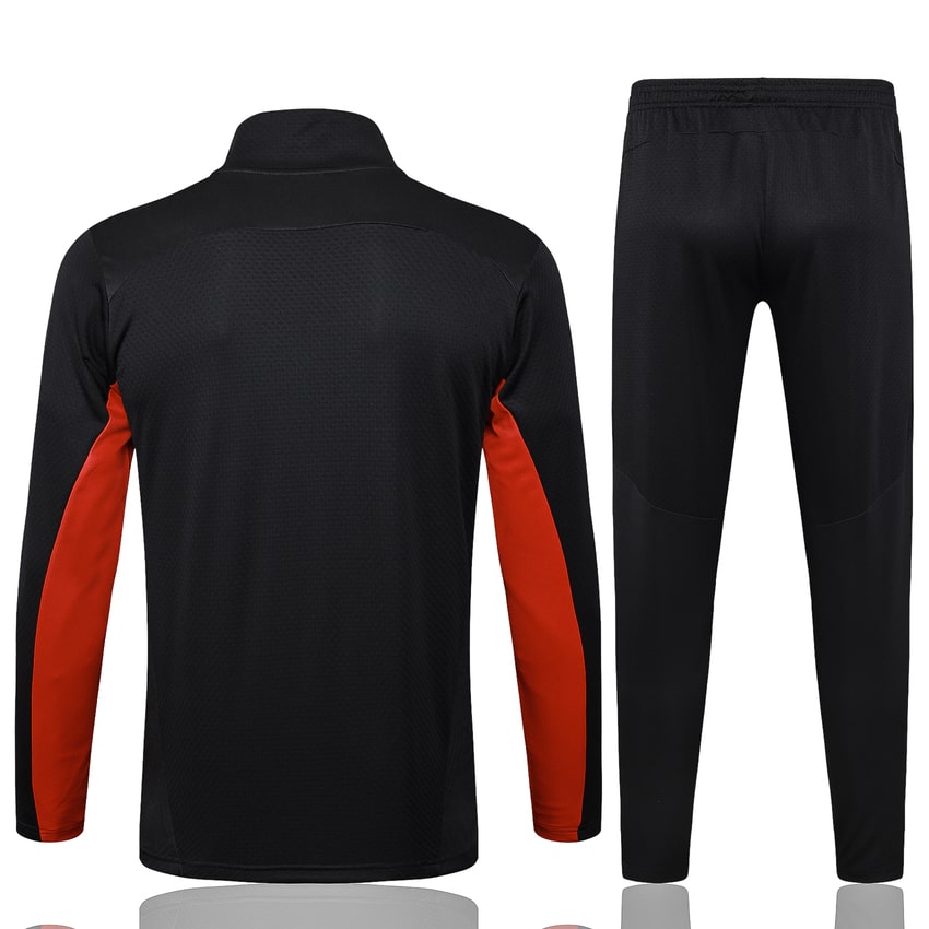 Chaqueta deportiva del AC Milan para hombre/niño 2024-2025, color negro | Fútbol