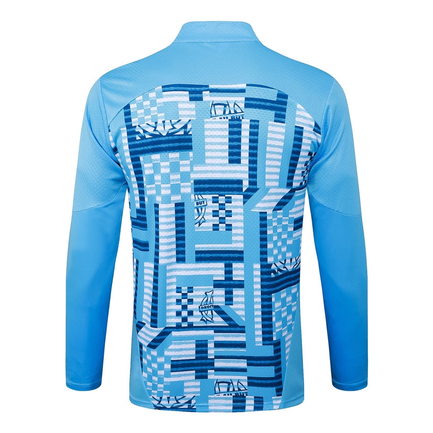 Survetement Marseille OM Training Homme 2025 2026 Bleu Ciel | Foot Sport