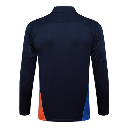 Survetement Marseille OM Training Homme/Enfant 2025 2026 Bleu Foncé | Foot Sport