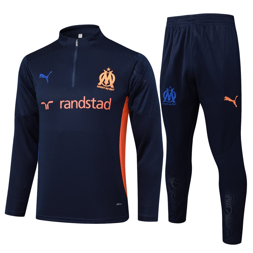 Survetement-OM-Training-2024-2025-Bleu-Fonce