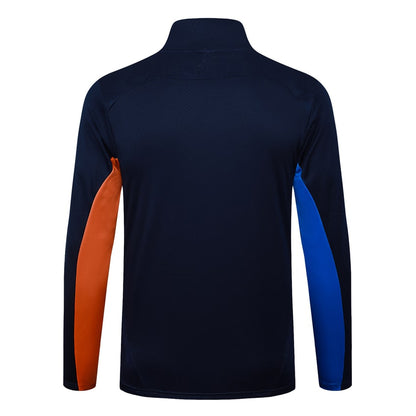 Survetement Marseille OM Veste Homme/Enfant  2025 2026 Bleu | Foot Sport