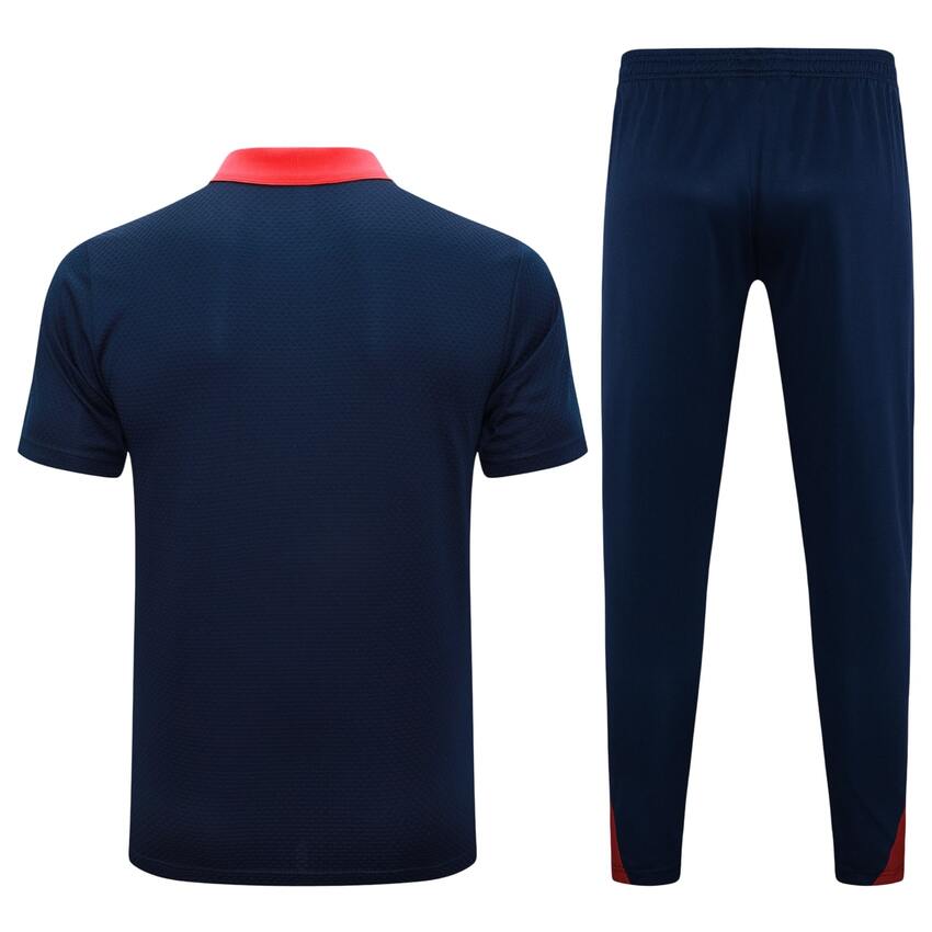 Polo PSG Homme 2025 2026 Bleu Rouge | Foot Sport