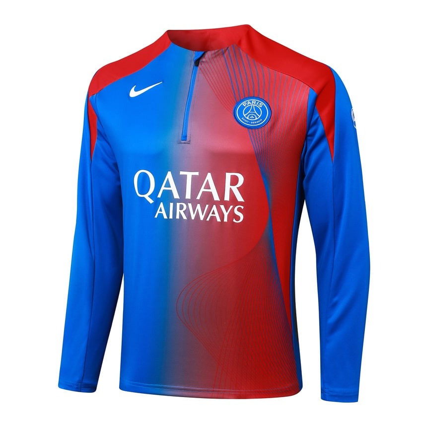 PSG Training Tracksuit Men/Kids 2025 2026 Blue Red – Foot Sport