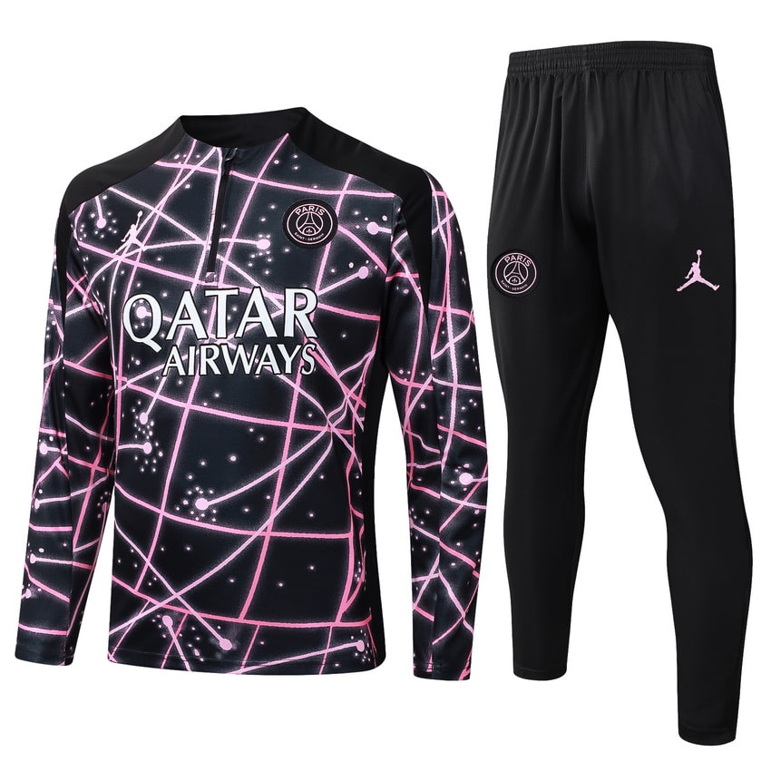 Survetement-PSG-Training-2025-2026-Noir-Rose-1