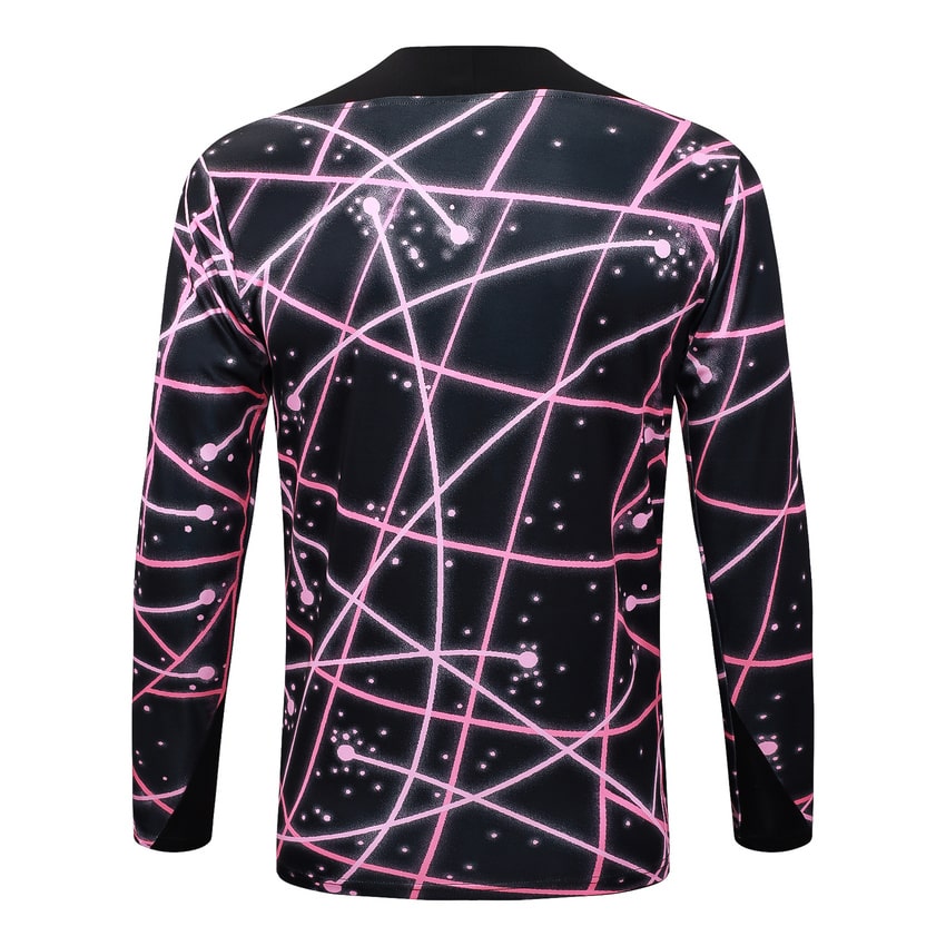 Survetement PSG Training Homme 2025 2026 Noir Rose | Foot Sport