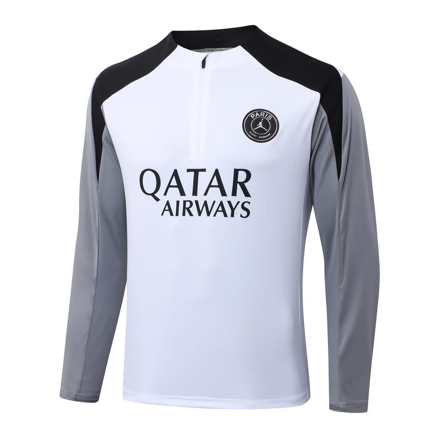 Survetement-PSG-Training-Homme-Enfant-2026-2027-Blanc-Gris-3
