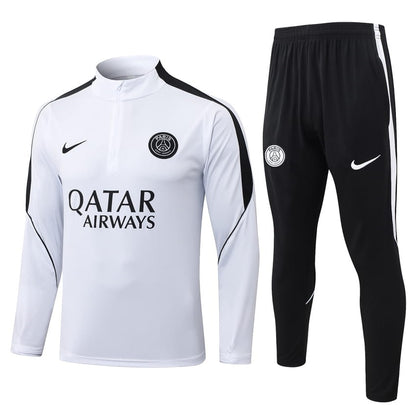 Survetement-PSG-Training-Homme-Enfant-2026-2027-Blanc-Noir-1