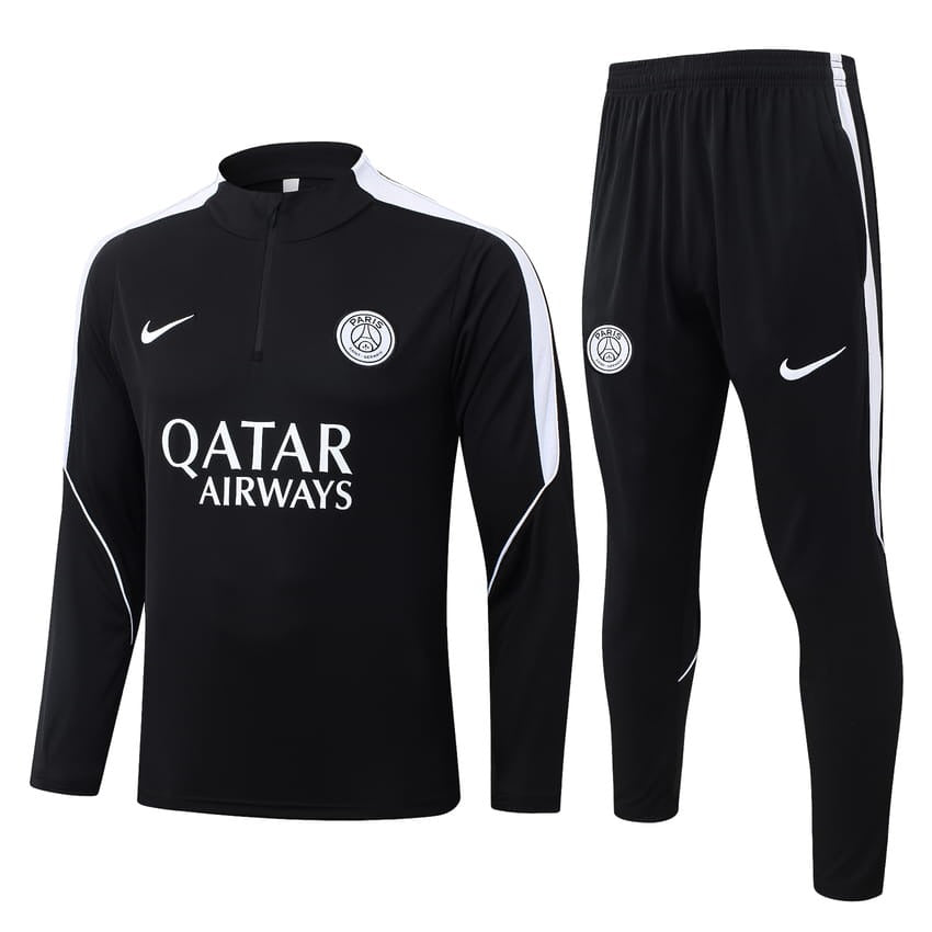 Survetement-PSG-Training-Homme-Enfant-2026-2027-Noir-Sombre-1