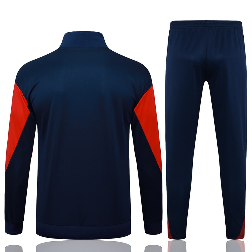 Survetement PSG Veste Homme 2025 2026 Bleu Rouge | Foot Sport