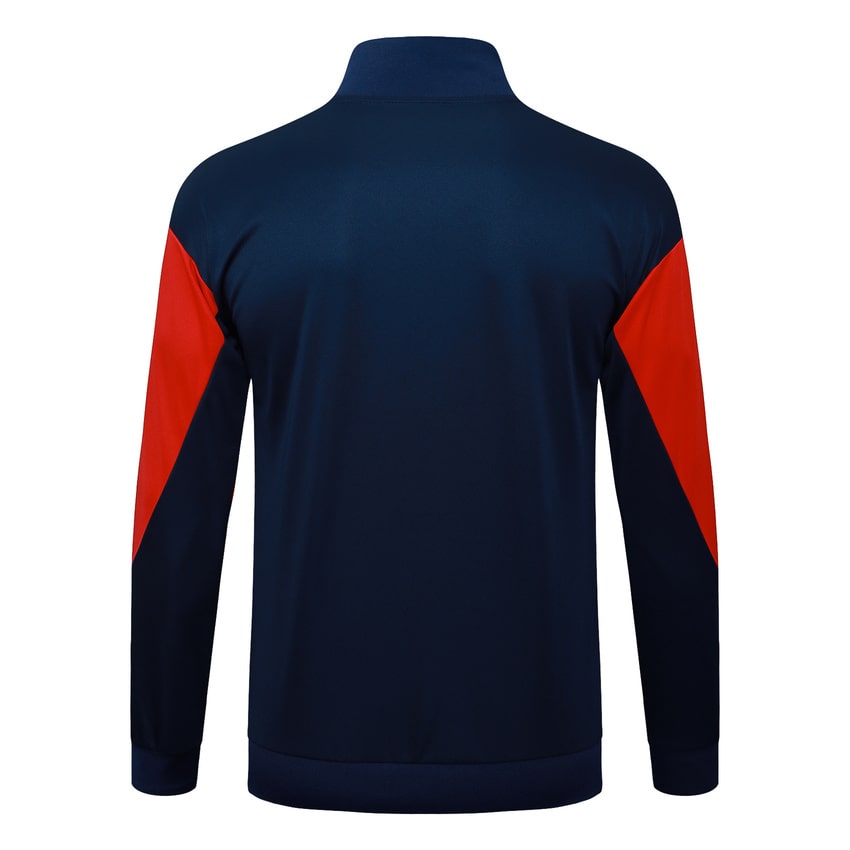 Survetement PSG Veste Homme 2025 2026 Bleu Rouge | Foot Sport