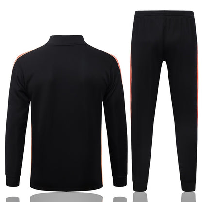 Survetement-Pays-Bas-Veste-2026-2027-Noir-Orange-2