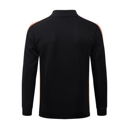 Survetement-Pays-Bas-Veste-2026-2027-Noir-Orange-3