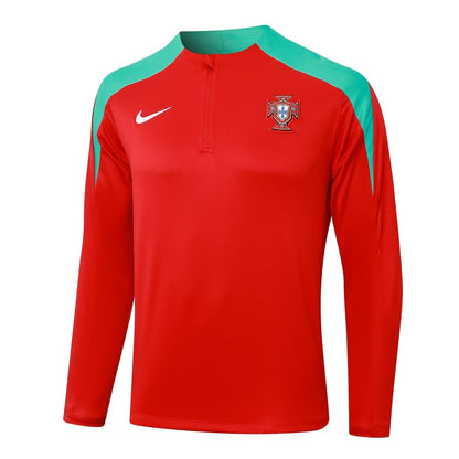 Survetement Portugal Training Homme/Enfant 2024 2025 Rouge | Foot Sport