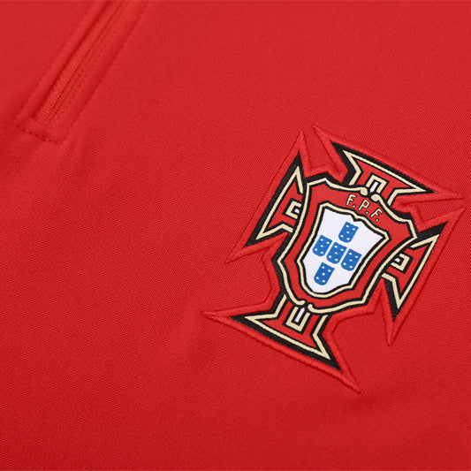 Survetement Portugal Training Homme/Enfant 2025 2026 Rouge | Foot Sport