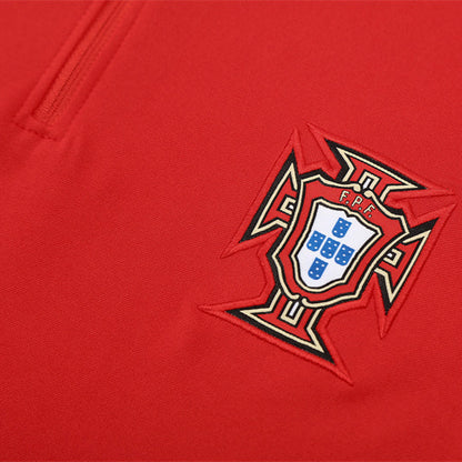 Survetement Portugal Training Homme/Enfant 2025 2026 Rouge | Foot Sport