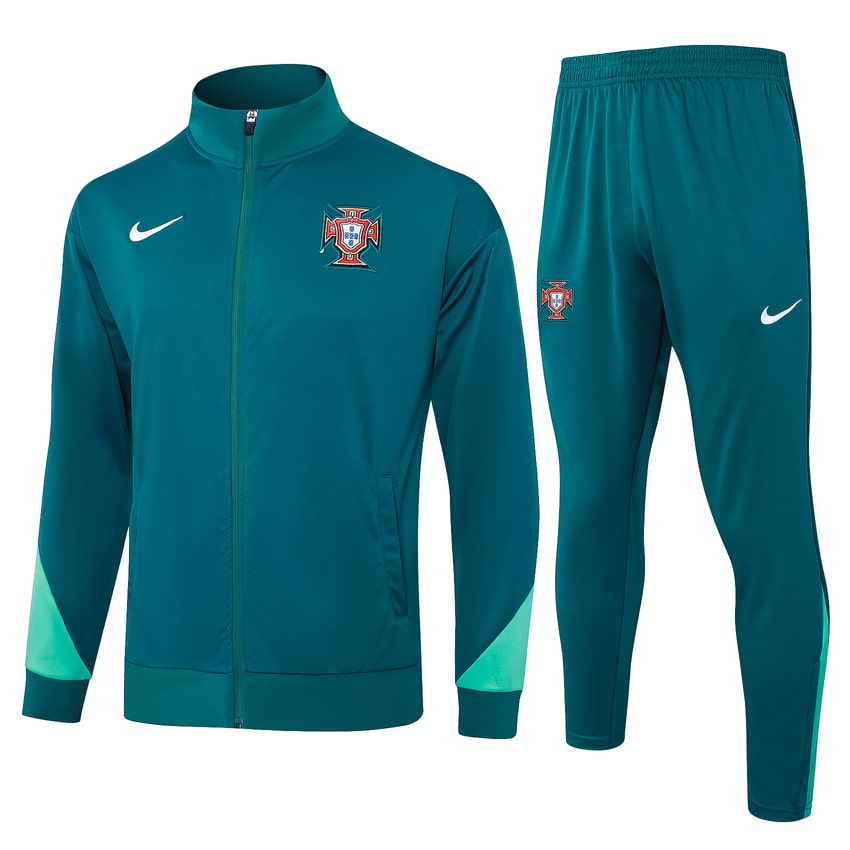 Survetement-Portugal-Veste-2024-2025-Vert