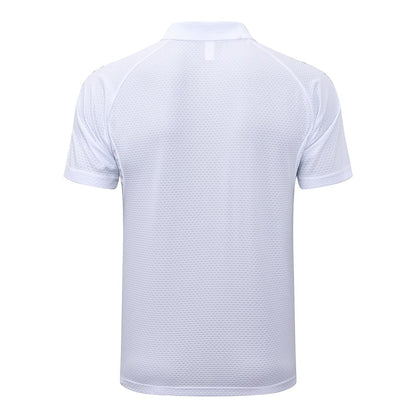 Polo del Real Madrid para hombre 2025-2026 Blanco Azul | Fútbol