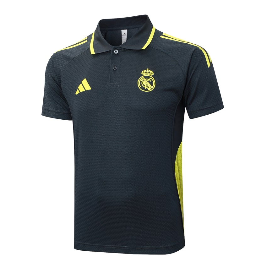 Polo del Real Madrid para hombre 2025-2026 Negro Noche | Fútbol