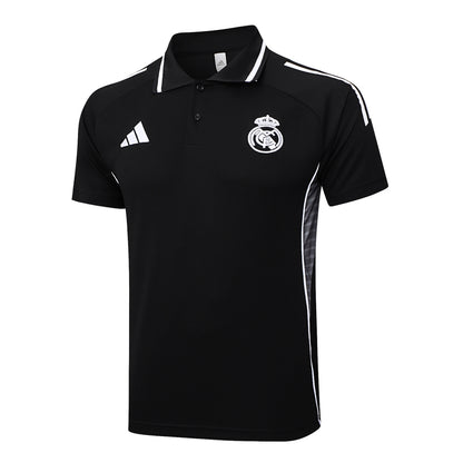 Polo Real Madrid Homme 2025 2026 Noir Sombre | Foot Sport