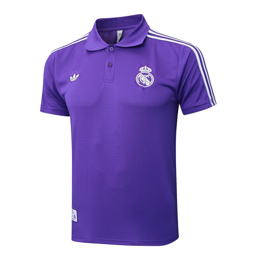 Polo del Real Madrid para hombre 2025-2026 morado | Fútbol