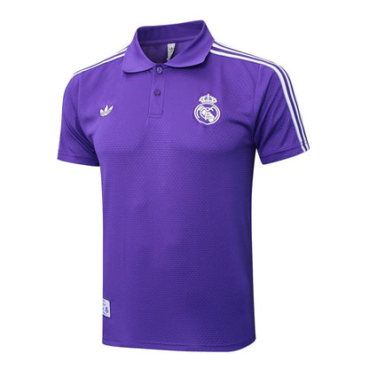 Polo del Real Madrid para hombre 2025-2026 morado | Fútbol