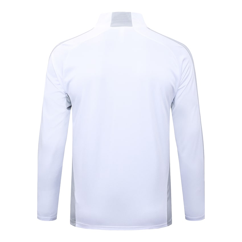 Survetement Real Madrid Training Homme/Enfant 2025 2026 Blanc Gris | Foot Sport