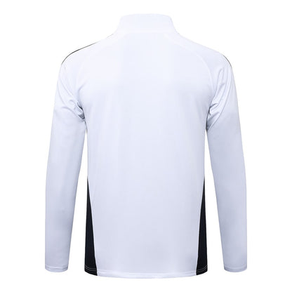 Survetement Real Madrid Training Homme/Enfant 2025 2026 Blanc Noir | Foot Sport