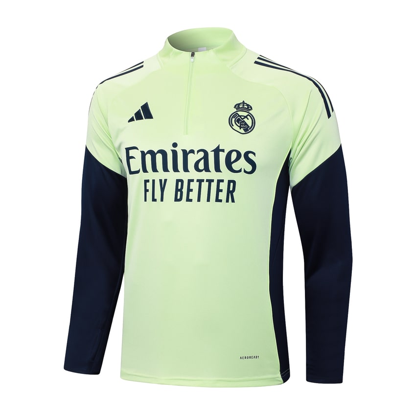 Conjunto de entrenamiento del Real Madrid para hombre/niño 2025-2026, verde claro | Fútbol